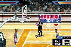 Harlem Globetrotters World Tour screenshot 3 for GameBoy Advance